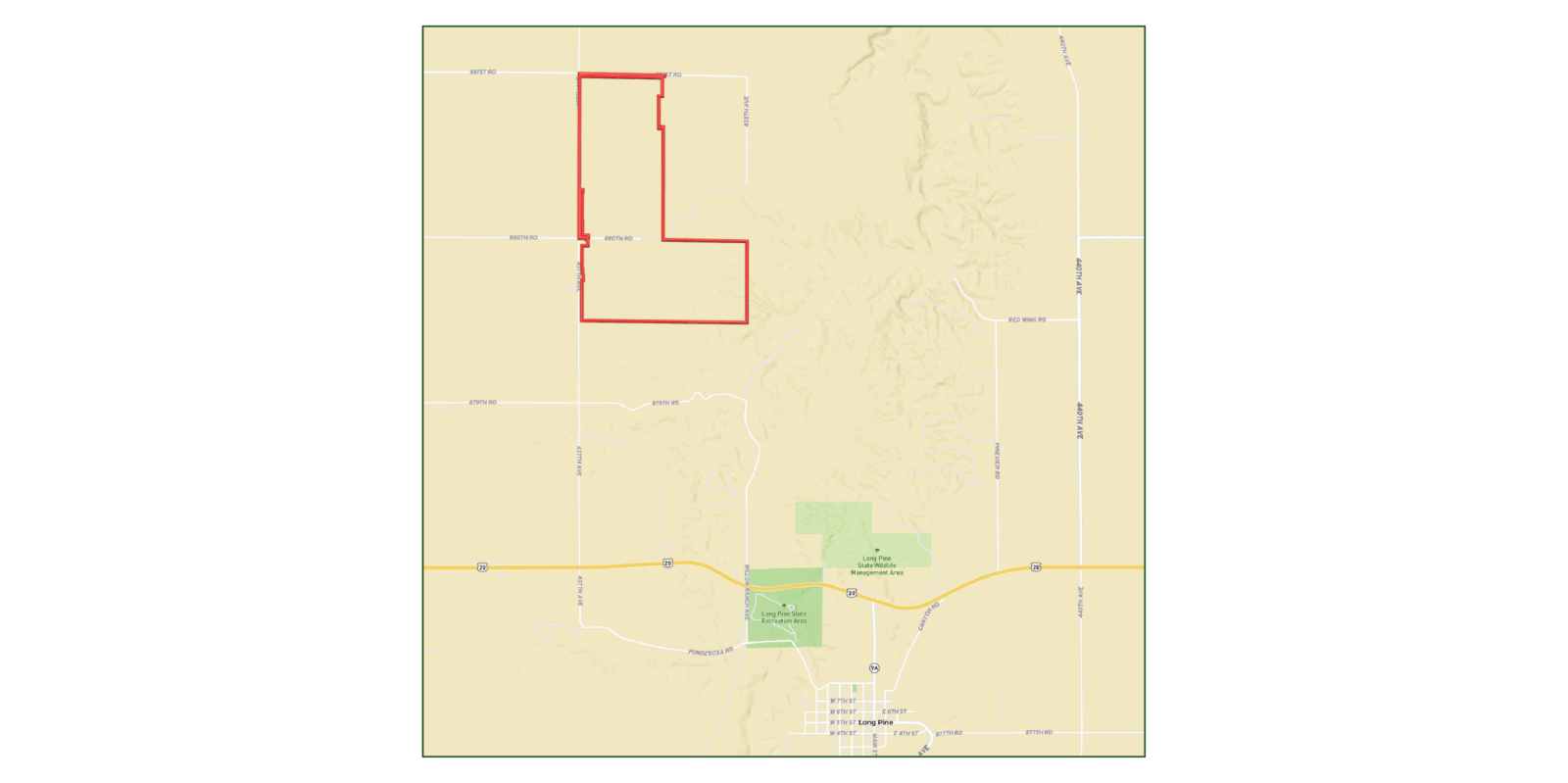 633 Acres, Brown County – Buffalo Flats Irrigated Farm and Wildlife 633
