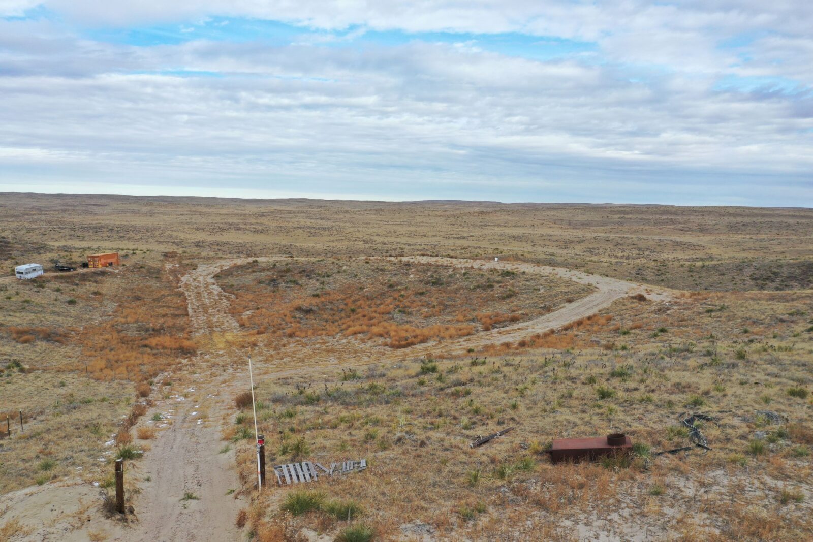Ivan Road at Lake McConaughy