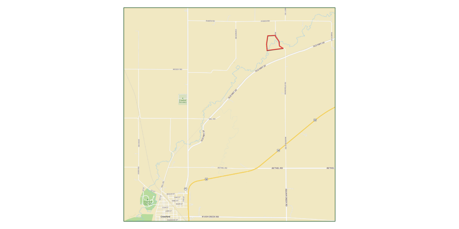 43 Acres, Dawes County – White River Recreational Acreage