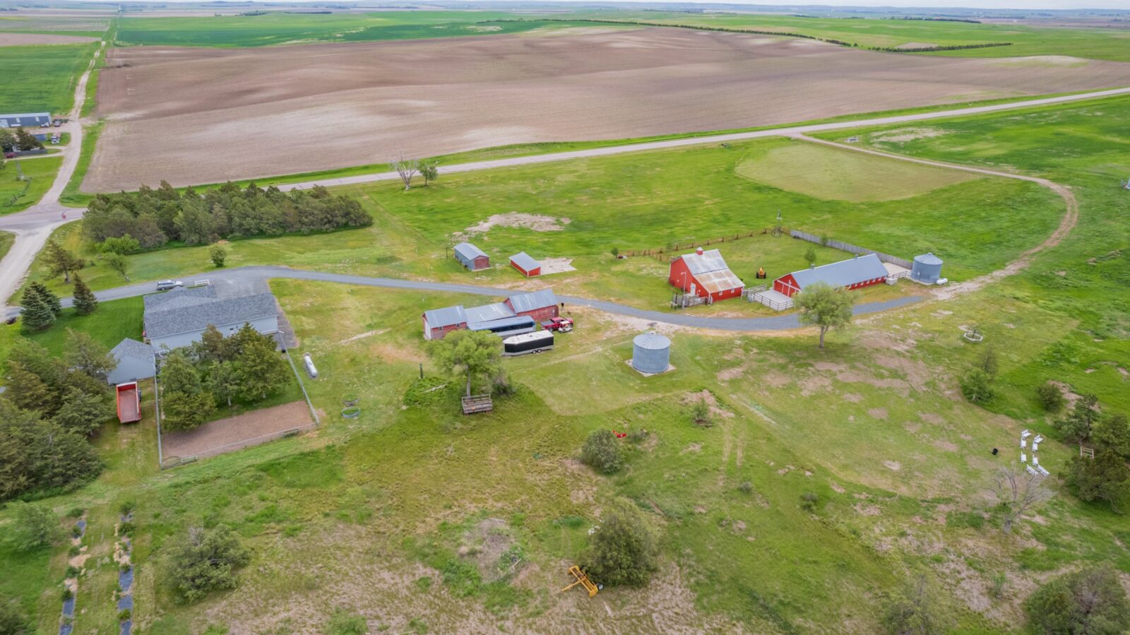 Nebraska Acreage For Sale - Galyen Barns, Hay Springs, NE