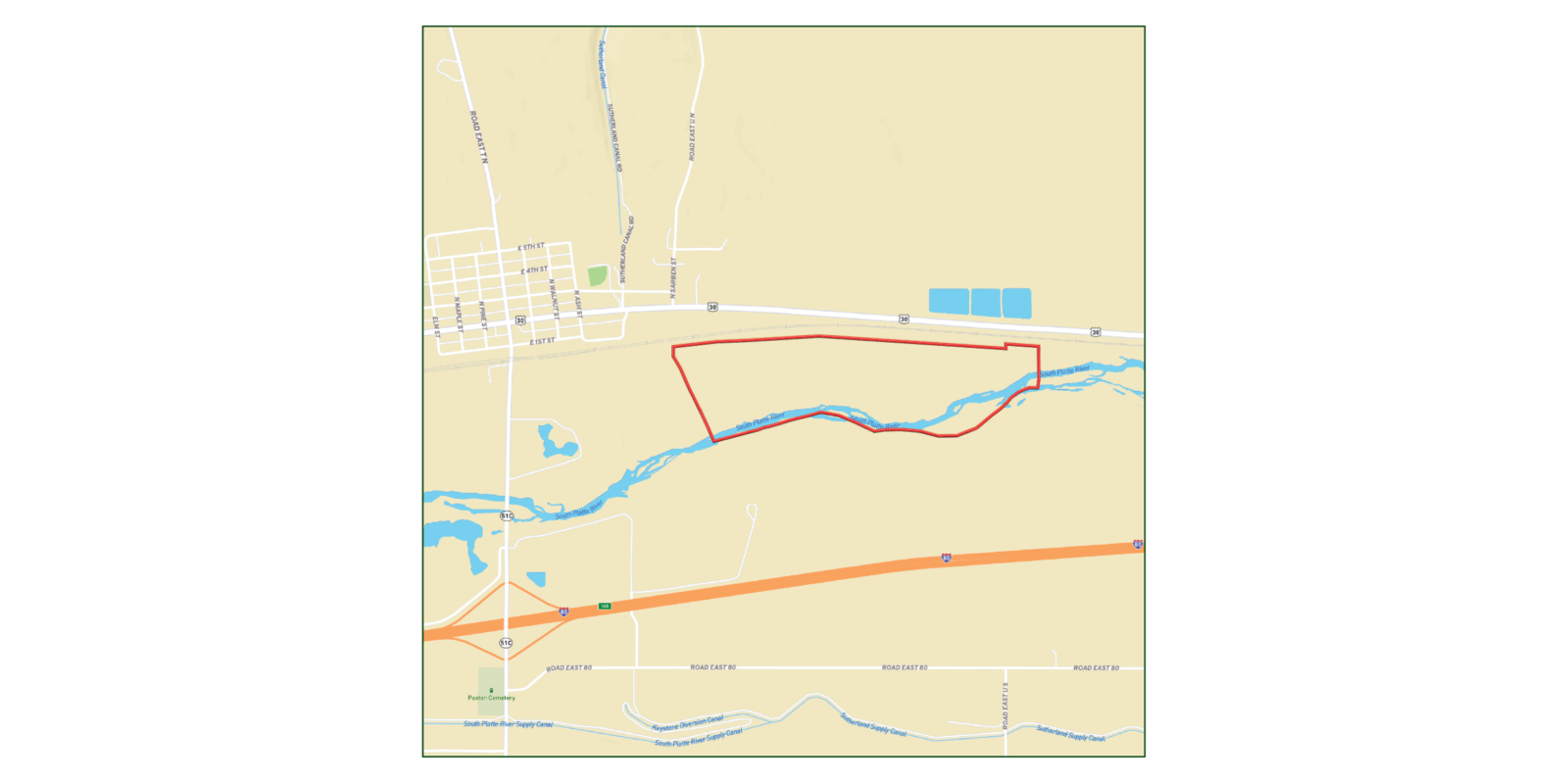 145 Acres, Keith County, South Platte River Bottom Lore