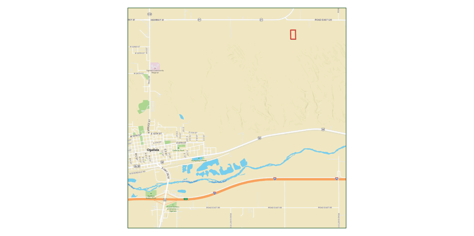 10 Acres, 6 Reimers Rd., Ogallala, NE