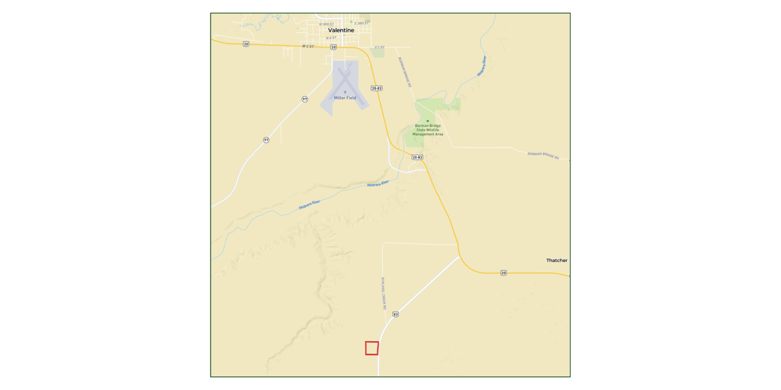 41 Acres, 89331 US Hwy 83, Valentine, NE