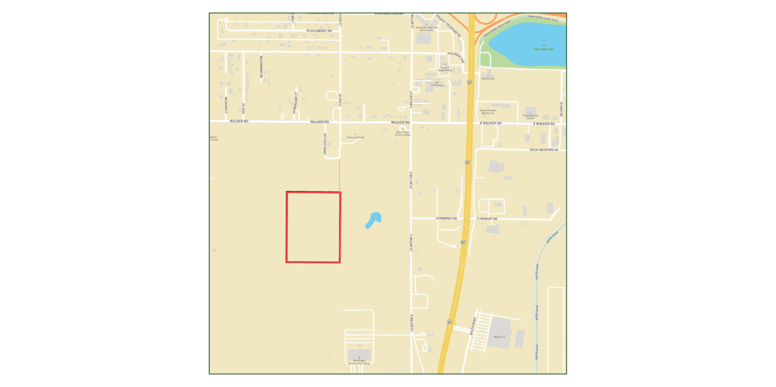 30 Acres, Lincoln County, North Platte Fremont Slough Development