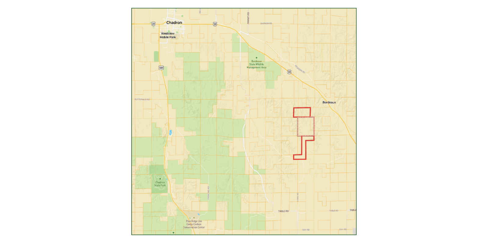 688 Acres, Dawes County, Pine Ridge Ranch and Wildlife