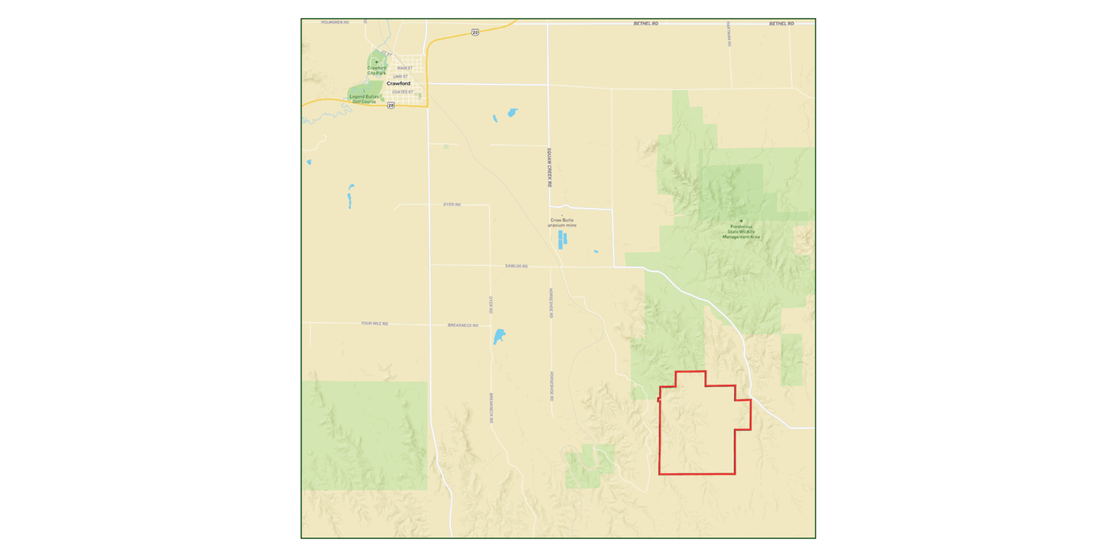 1,319 Acres, Dawes County, Pine Ridge Recreational Oasis