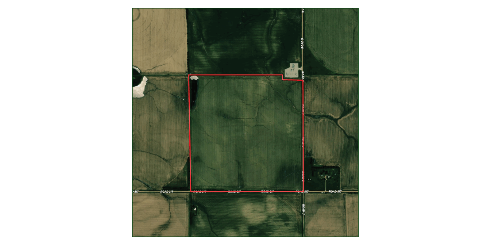 153 Acres, Clay County Pivot