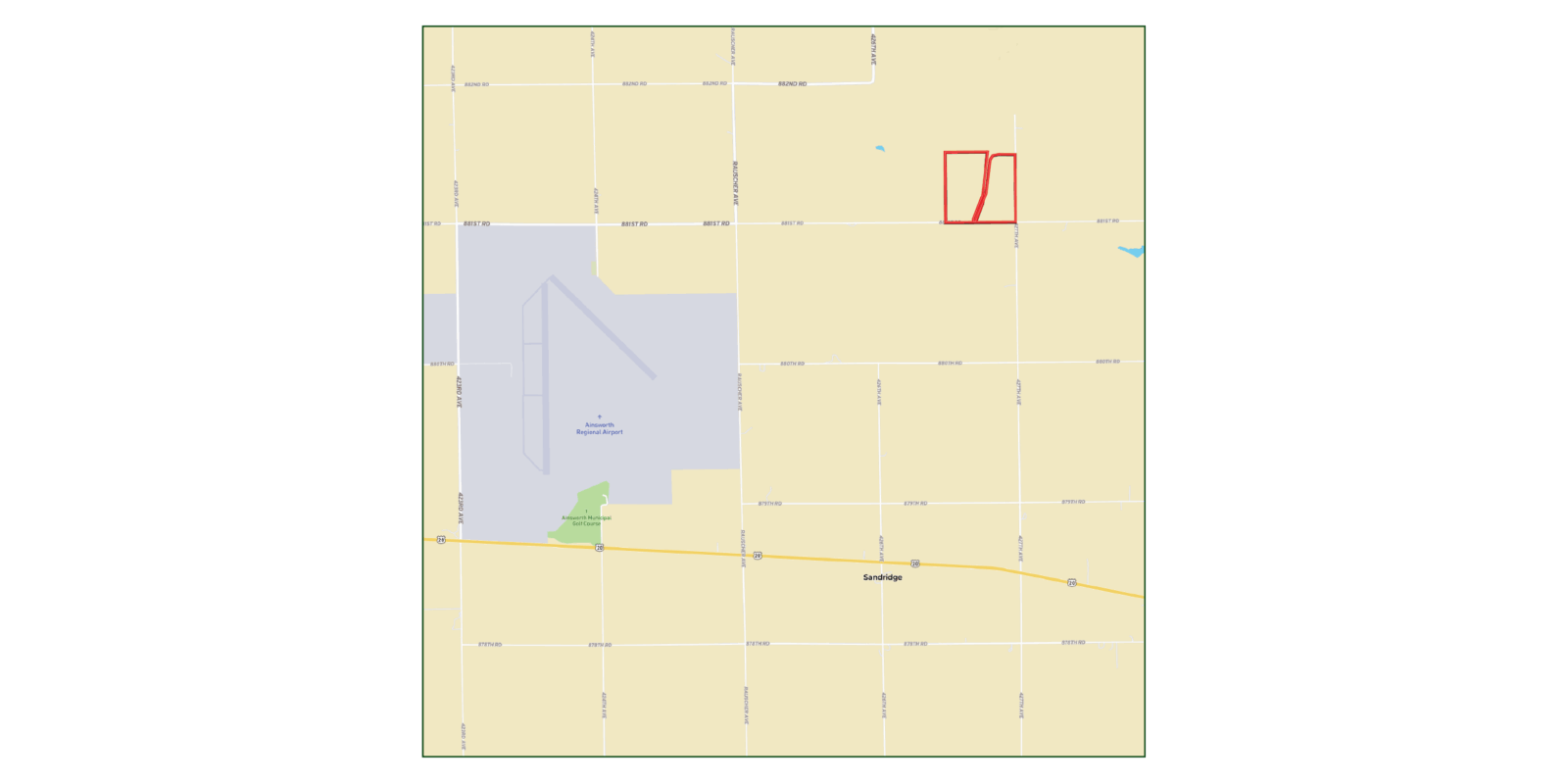 150 Acres, Brown County Irrigated Quarter and Creek Bottom