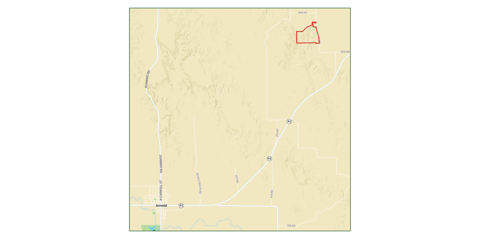 Elk hunting property for sale Custer County, Nebraska