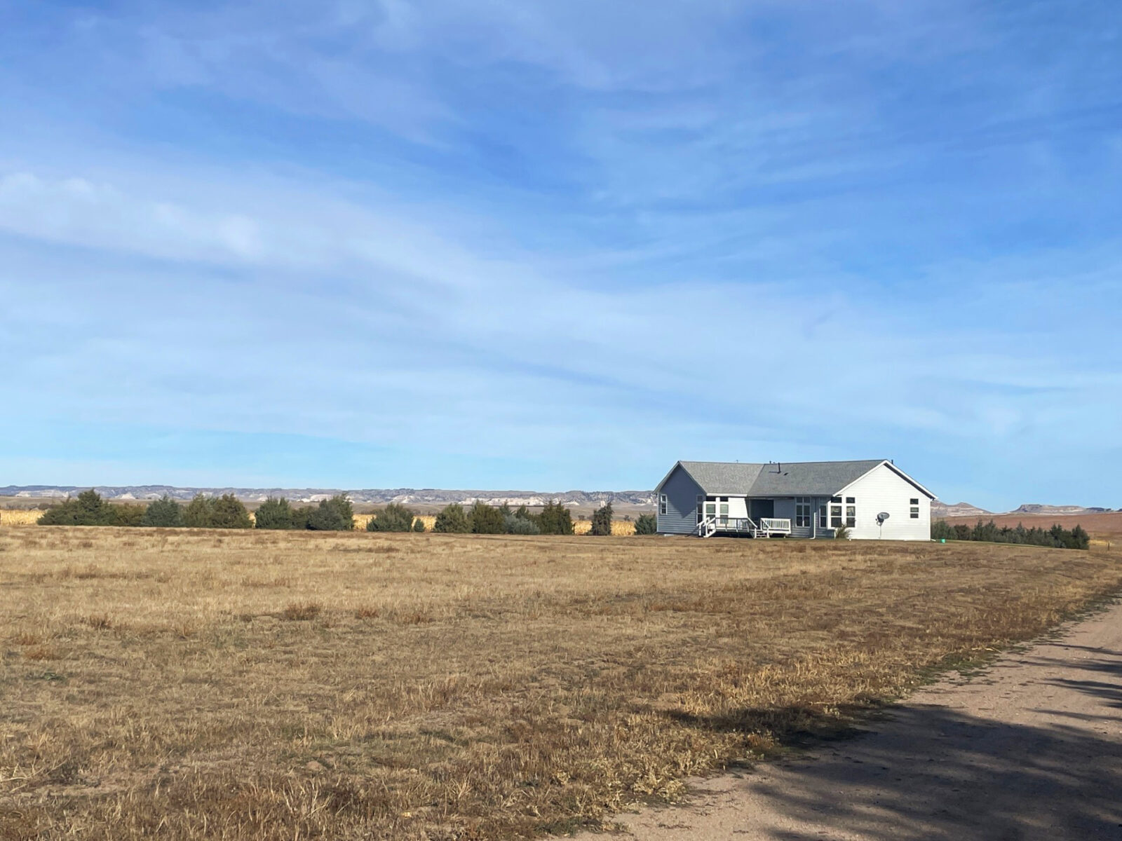 Bridgeport, Nebraska home with land acreage for sale
