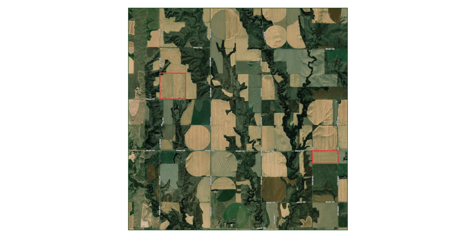 160 Acres, Gosper County Pivot Irrigated Parcel