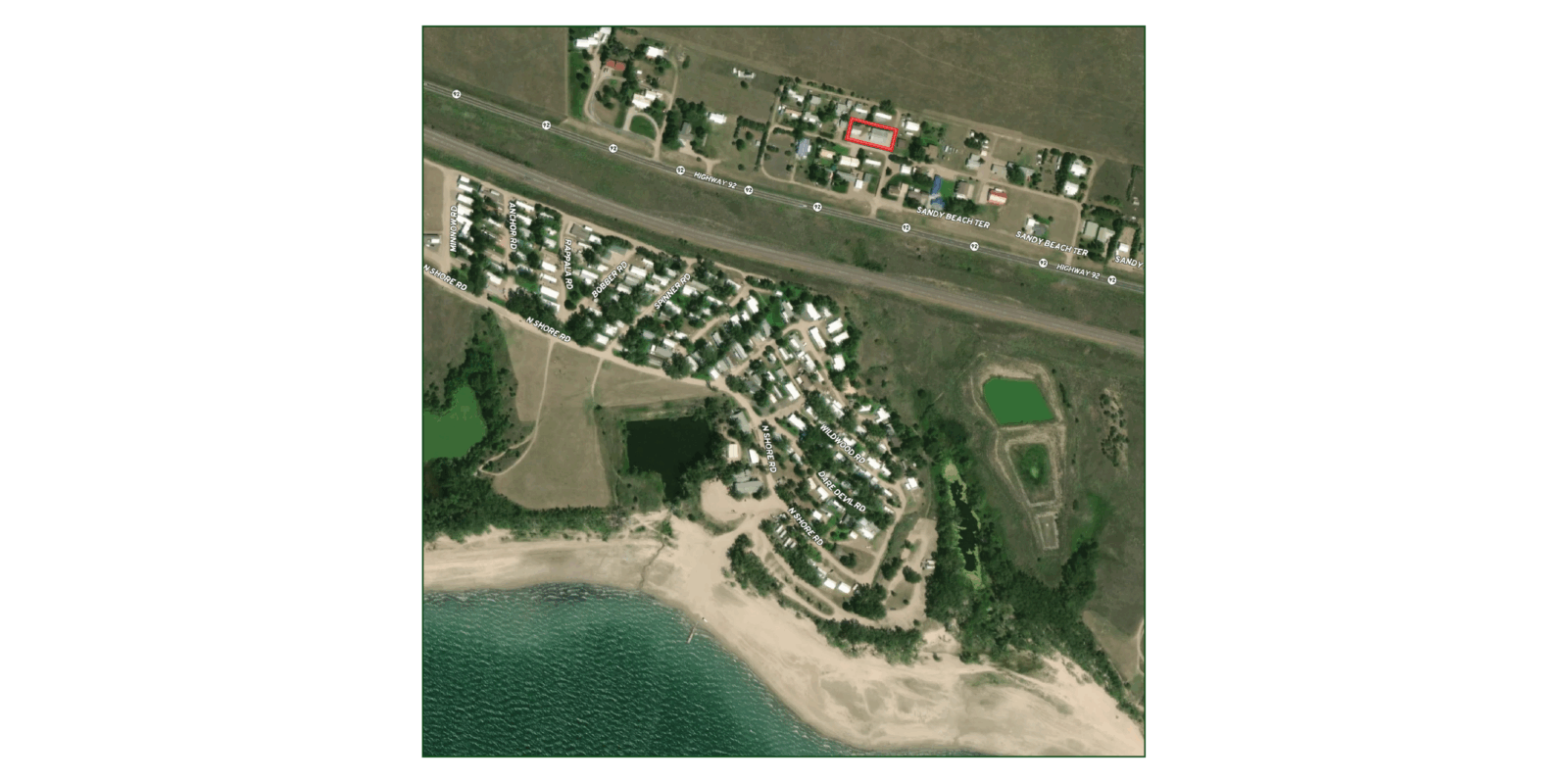 Sandy Beach Paradise Shop and Lot