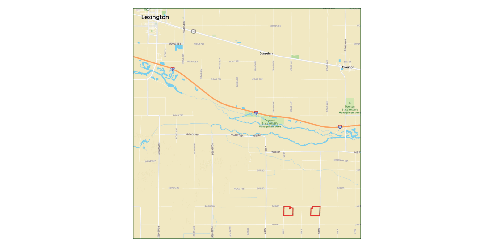 152 Acres, Phelps County Irrigated Farms-Parcel 2