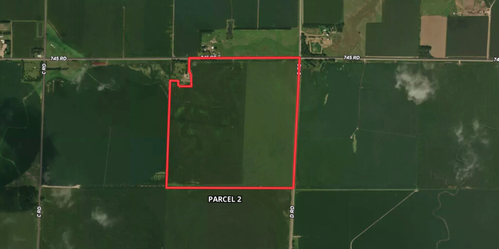 152 Acres, Phelps County Irrigated Farms-Parcel 2  