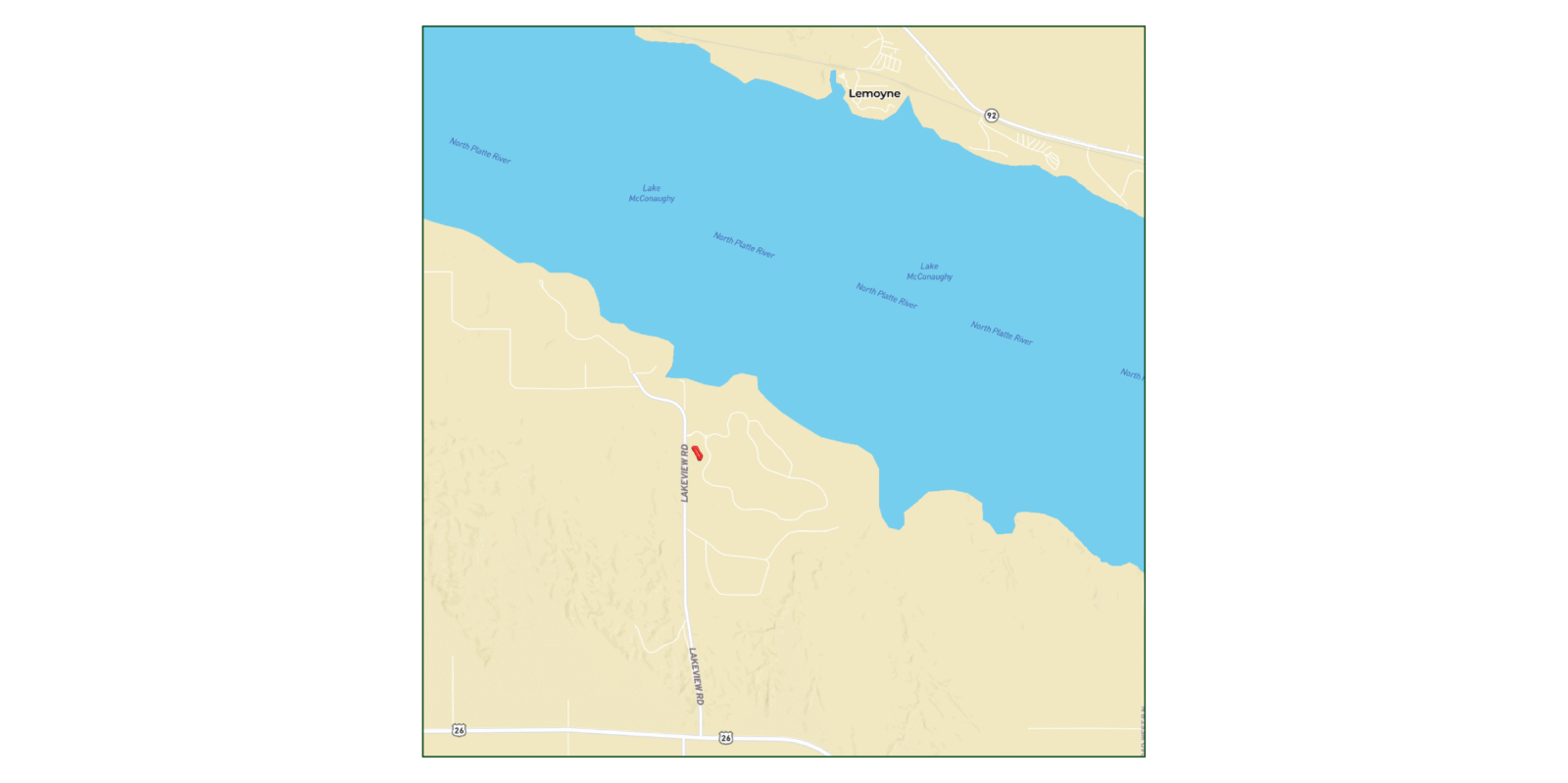 2 Acres, Dunes Lot at Lake McConaughy