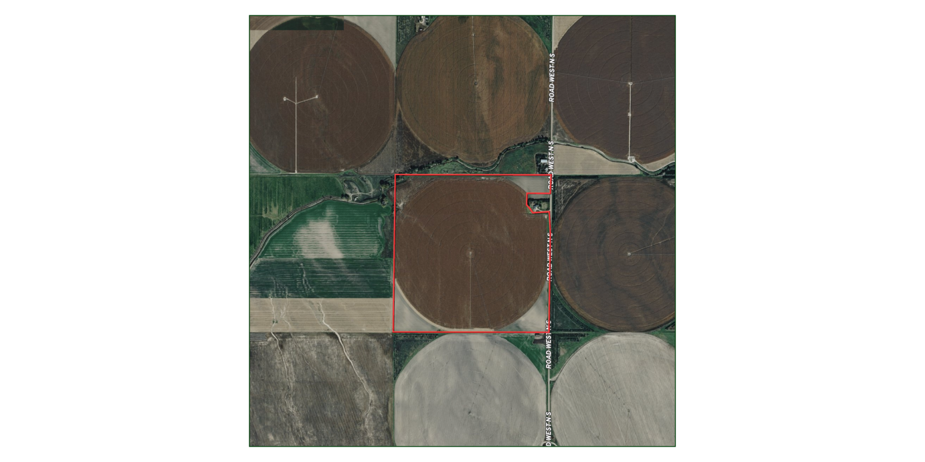Keith County Classification Map 156 Acres, Southwestern Keith County Pivot - Lashley Land