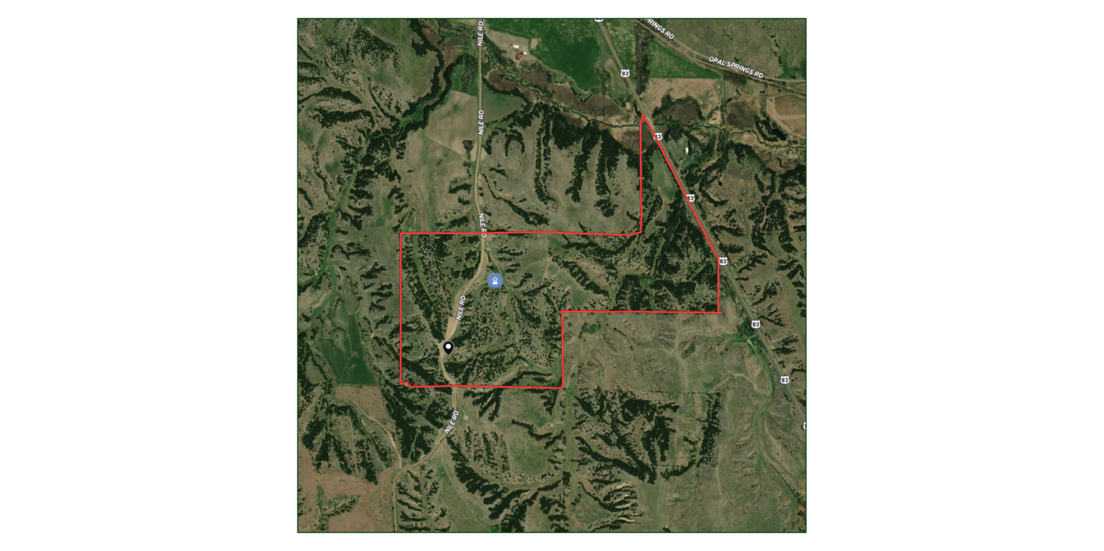 254 Acres, Lincoln County, Wellfleet Grazing and Hunting Ranch