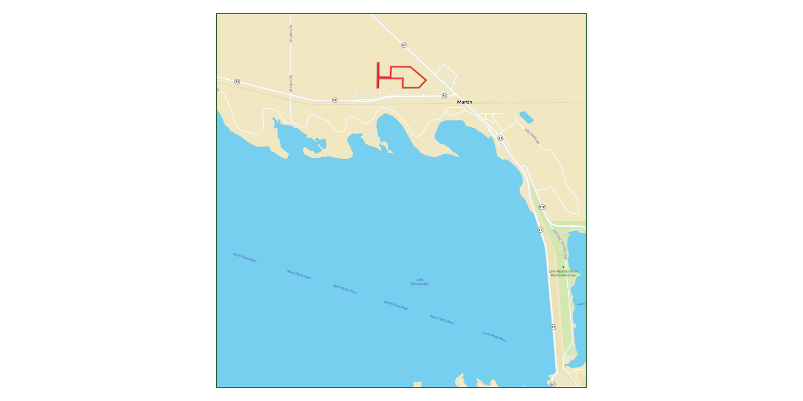 50 Acres, Keith County, Lake McConaughy Development Land