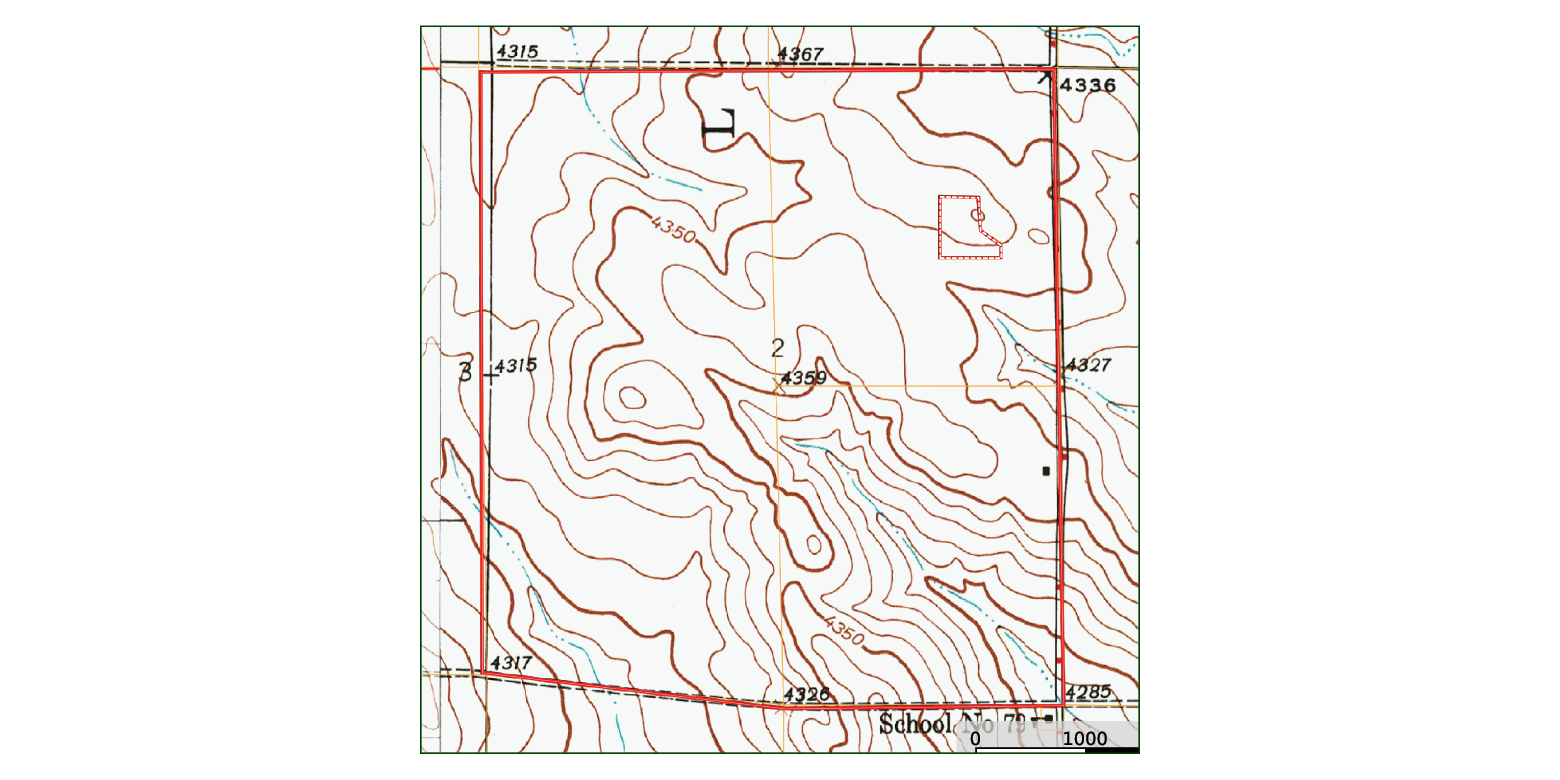 638 Acres, Box Butte County CRP Section