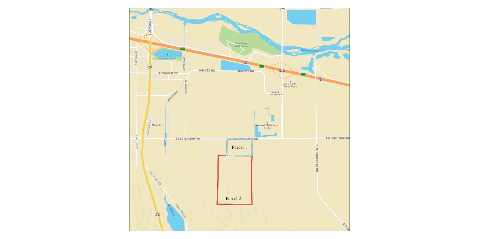 299 Acres, Lincoln County, East State Farm Development