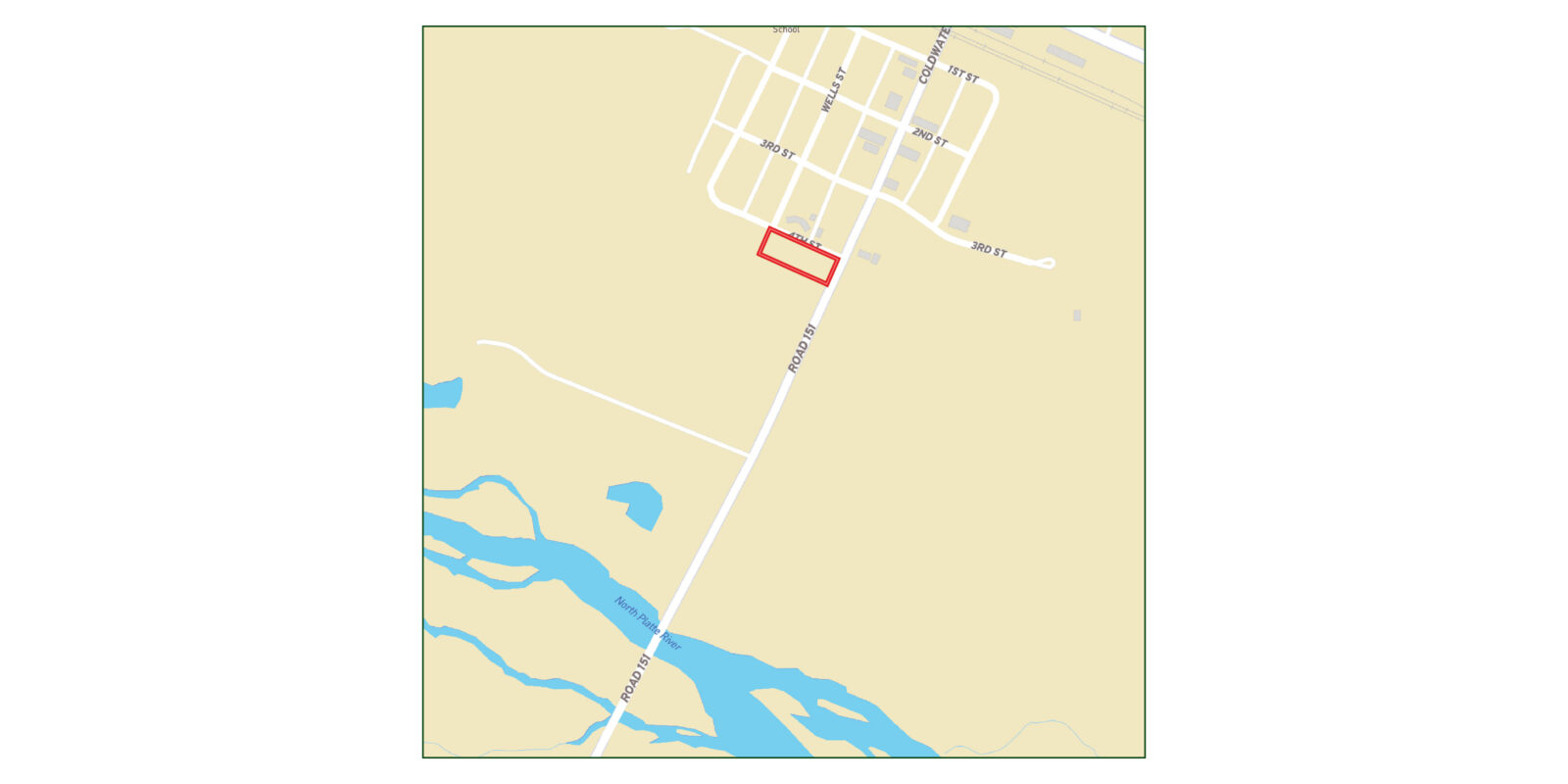 Lisco, Nebraska vacant lot for sale