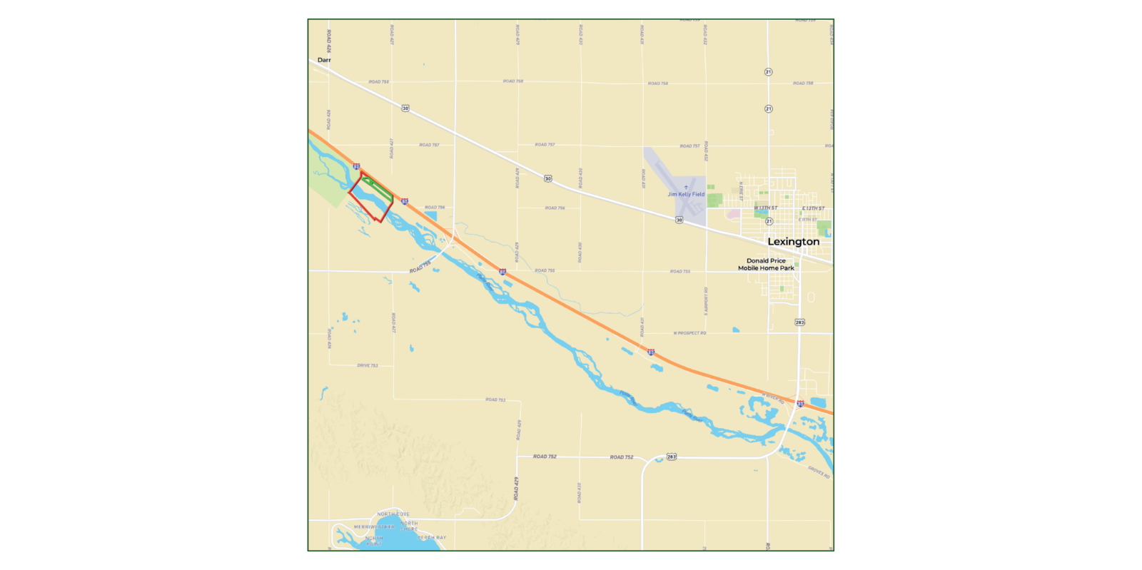 181 Acres, Dawson County, Platte River Waterfowl Lore