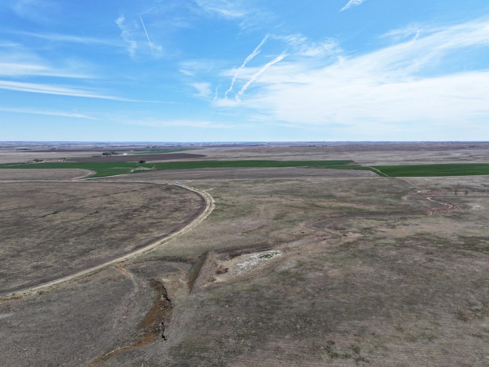 Big Springs, Nebraska pivot irrigated farm for sale