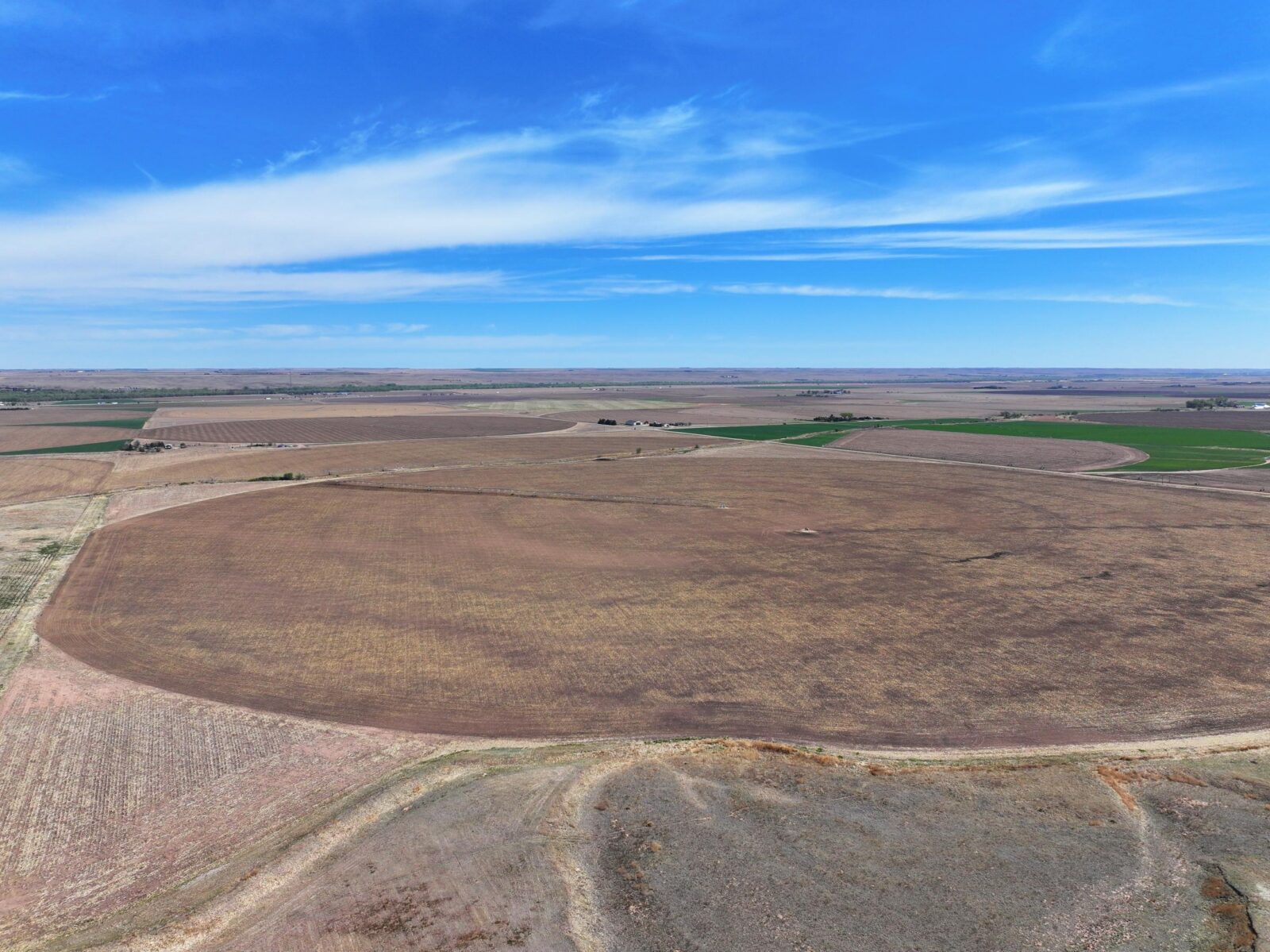 Big Springs, Nebraska pivot irrigated farm for sale