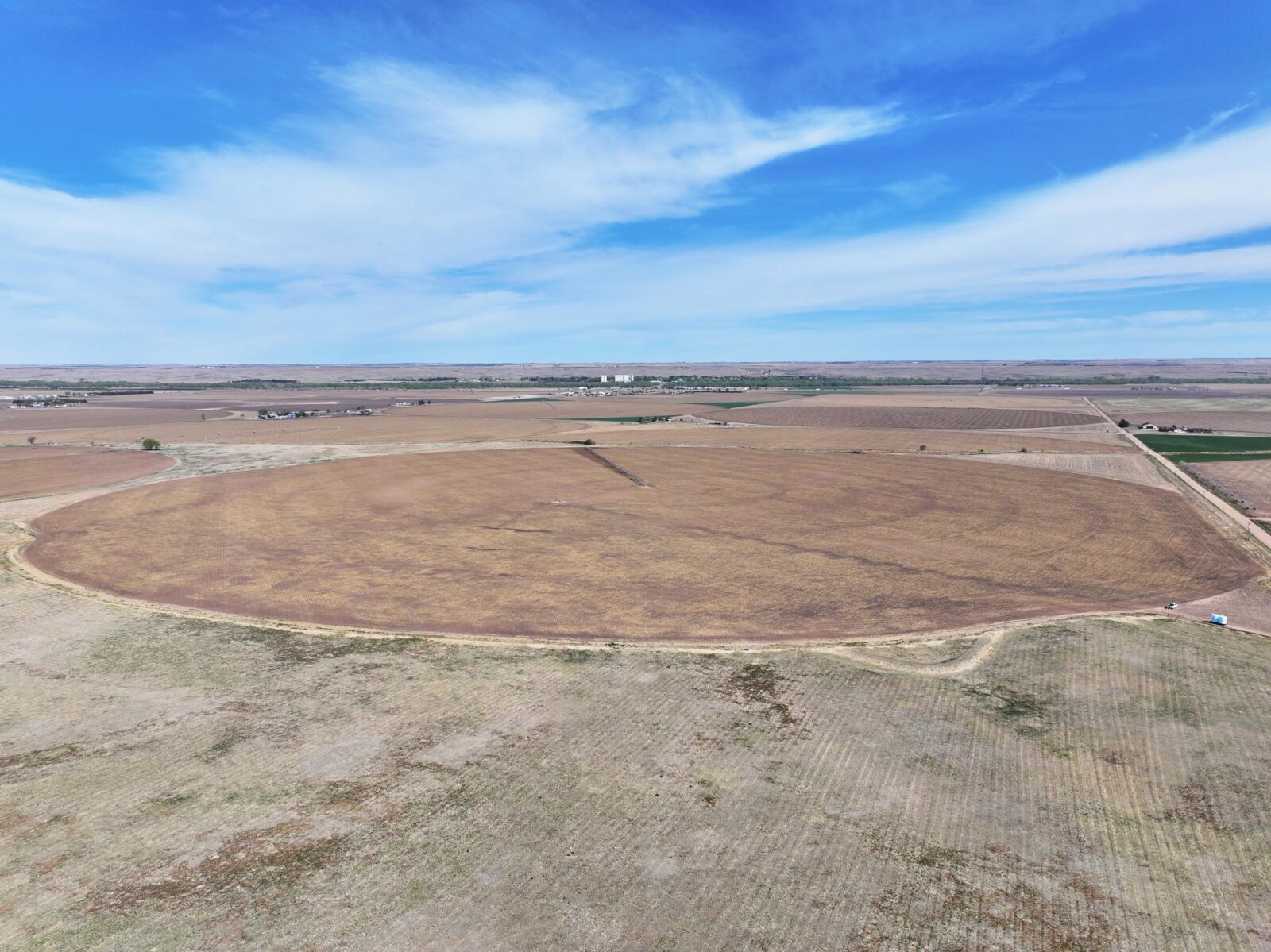 Big Springs, Nebraska pivot irrigated farm for sale