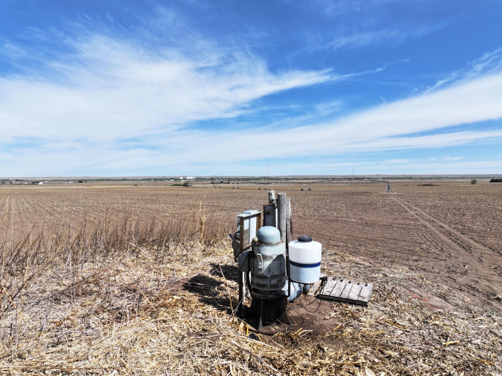 Big Springs, Nebraska pivot irrigated farm for sale
