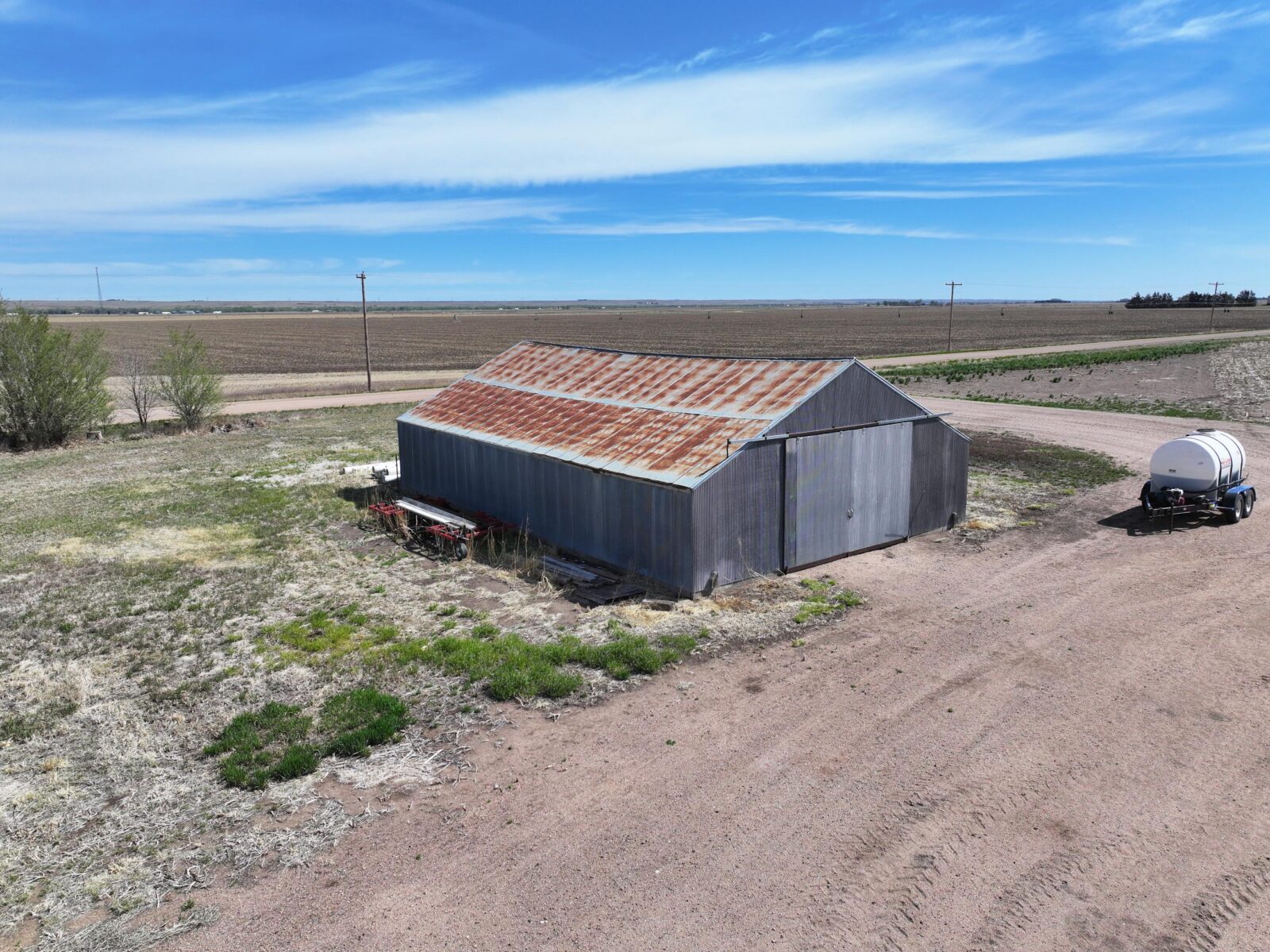 Big Springs, Nebraska pivot irrigated farm for sale