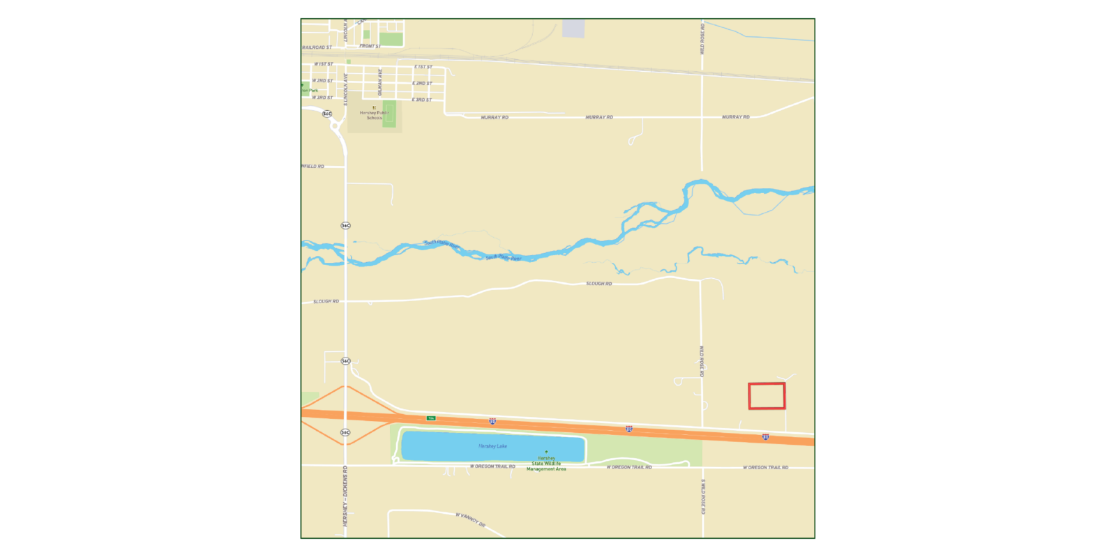 638 N. James Dr., Hershey, NE