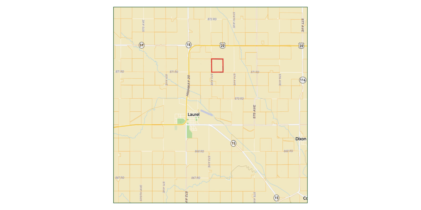160 Acres, Cedar County Dryland