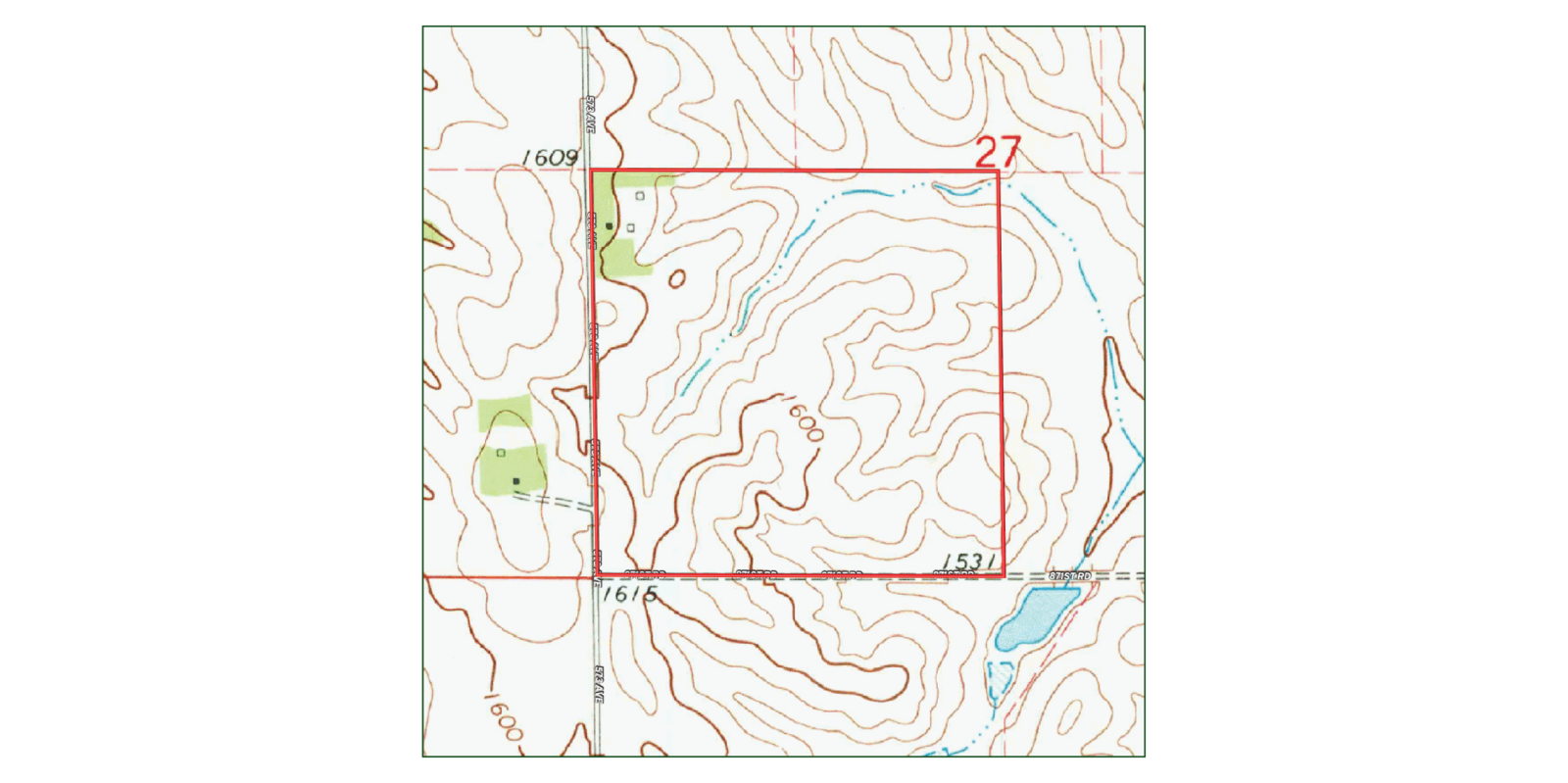 160 Acres, Cedar County Dryland