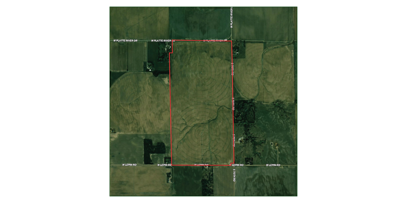 315 Acres, Hall County, Doniphan Pivots