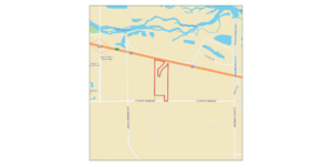 97 Acres, East State Farm Pivot and Creek