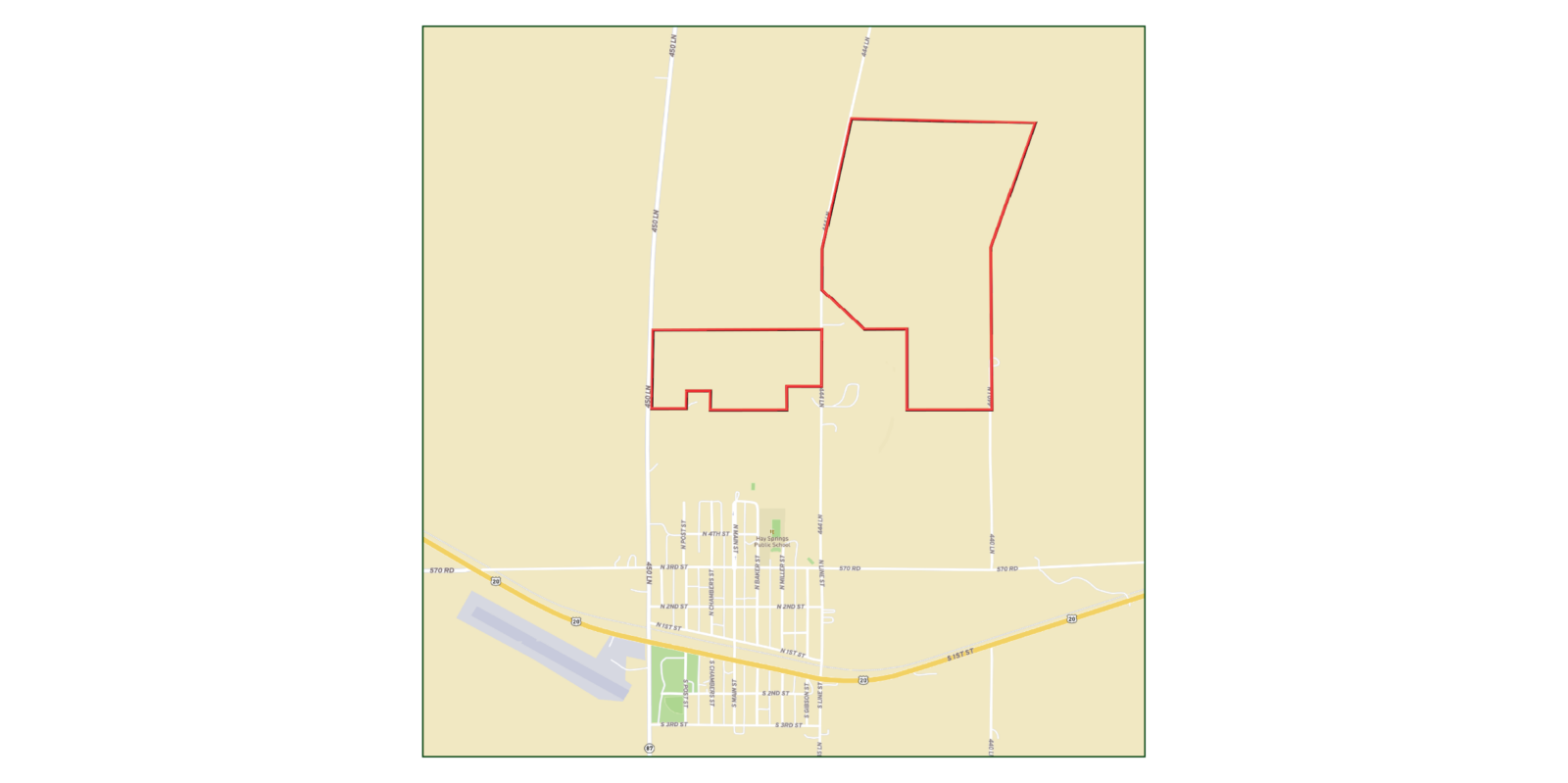 331 Acres, Hay Springs Dryland and Grass