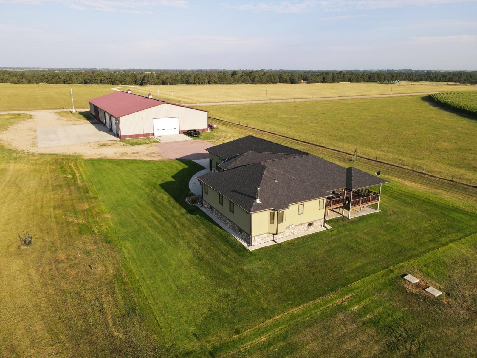 Long Pine Nebraska executive -style country acreage for sale