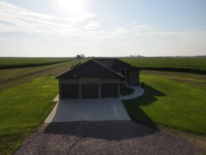 Long Pine Nebraska country acreage with large shop for sale