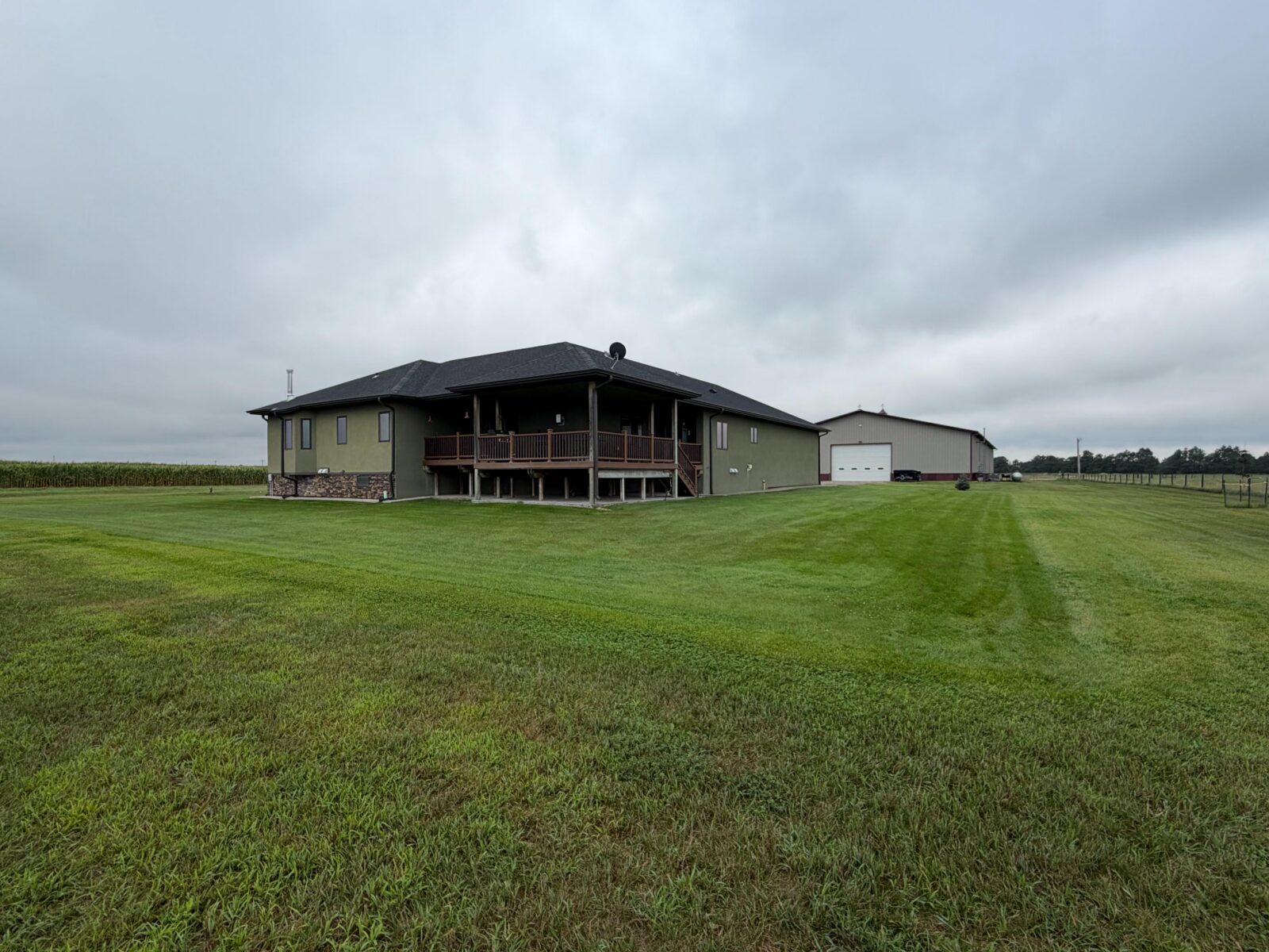 Long Pine Nebraska country acreage with large shop for sale