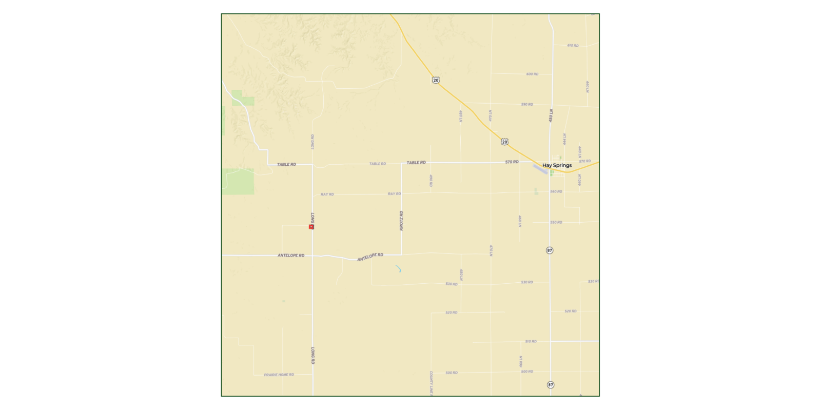 991 Long Road, Hay Springs, NE