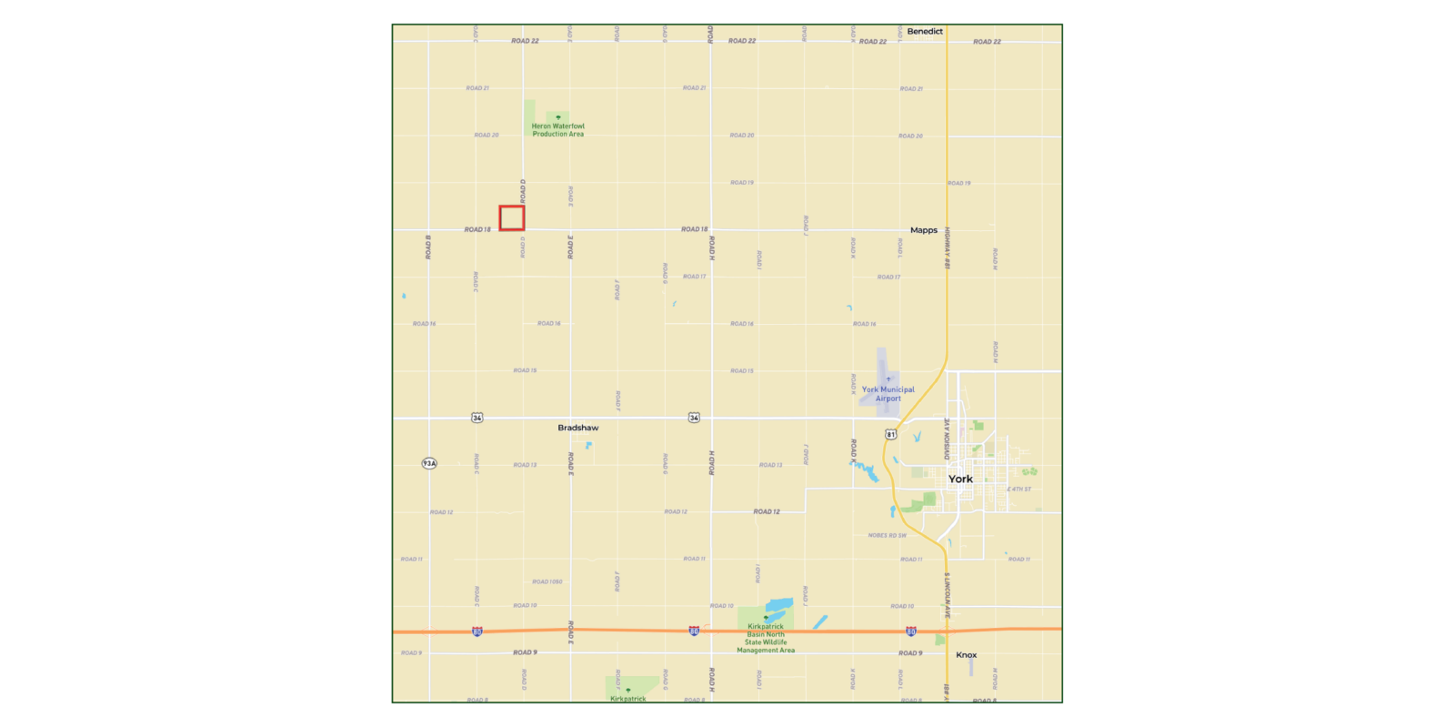 159 Acres, York County Pivot Farm