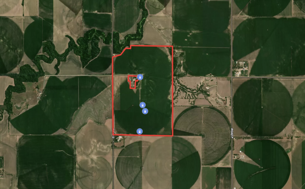 229 Acres, York County Pivots  